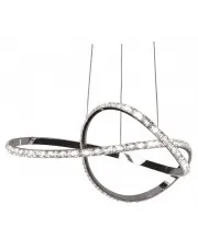Nowoczesna lampa wisząca LED z kryształkami - S001-Malibo w sklepie Edinos.pl
