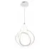 Biała nowoczesna lampa wisząca LED okrągła S004-Solta
