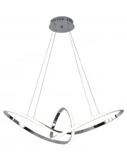 Lampa wisząca LED glamour 90 cm - S011-Botivo w sklepie Edinos.pl