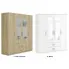 Dostępne opcje kolorystyczne szafy z lustrem Amira 3S