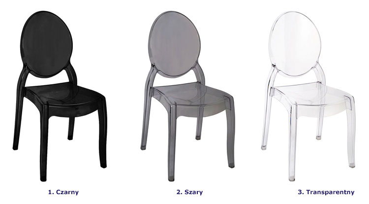 Produkt Szare krzesło do jadalni - Pax - zdjęcie numer 2