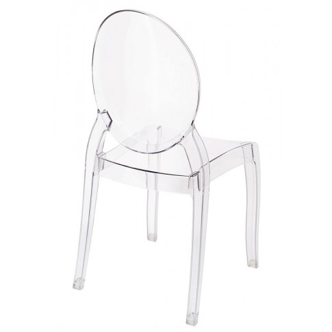 Transparentne krzesło Pax