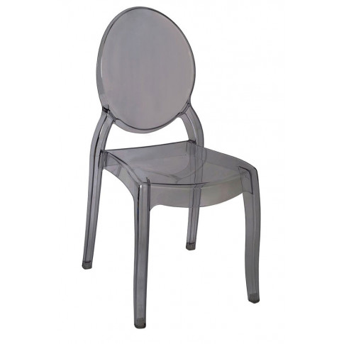 Krzesło do salonu szare Pax