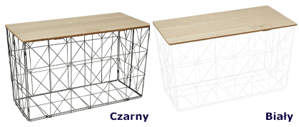 Druciane stoliki Forgi - składane