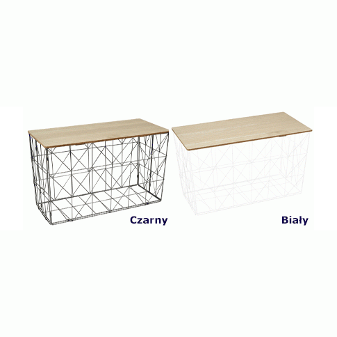 Druciane stoliki kawowe Tulmi składane