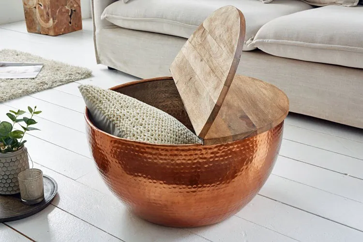 Produkt Aluminiowy stolik kawowy do salonu - Caliner 3X - zdjęcie numer 2
