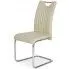 Zdjęcie produktu Krzesło tapicerowane Visar - kremowe.