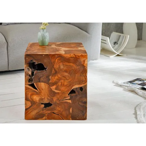 Stolik kawowy drewniany Lisara 3X wizualizacja