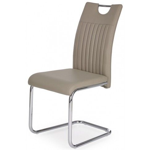 Zdjęcie produktu Krzesło tapicerowane Noxin - cappuccino.