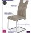 Fotografia Krzesło tapicerowane Noxin - cappuccino z kategorii Pozostałe krzesła