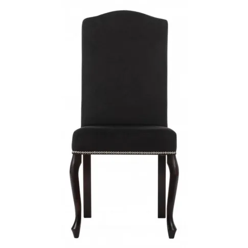 Czarne krzesło ludwik Fawerte
