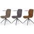 Zdjęcie beżowe krzesło w industrialnym stylu Gimer - sklep Edinos.pl