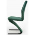 Zielone tapicerowane krzeslo Riko