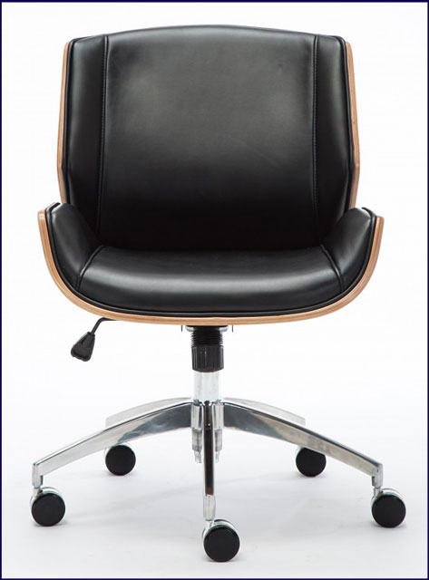 Tapicerowany fotel do biura Blanca 2X z odchylanym oparciem