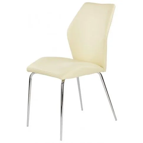 Zdjęcie produktu Krzesło profilowane Tilon - kremowe.