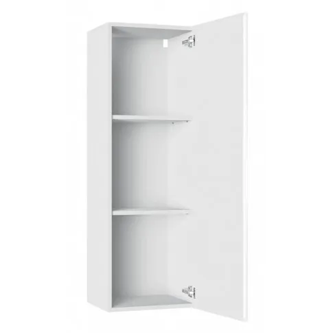 Biała scienna szafka słupek 120 cm Nevika 7X