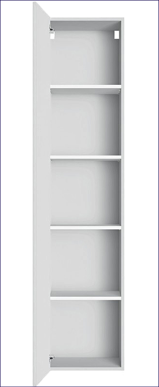 Minimalistyczna szafka słupek na ścianę 180 cm Divano 9X