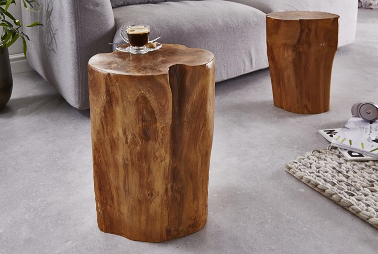 Produkt Drewniany stolik do salonu - Anvi - zdjęcie numer 2