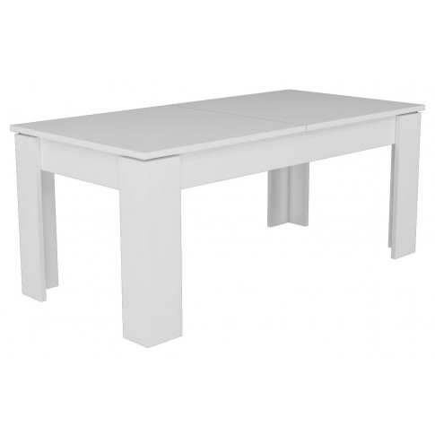 Biały minimalistyczny stół Akon