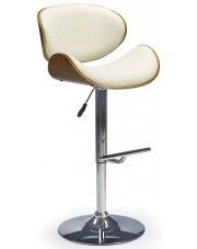 Kremowe krzesło barowe - Nodex