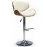 Zdjęcie produktu Kremowe krzesło barowe - Nodex.