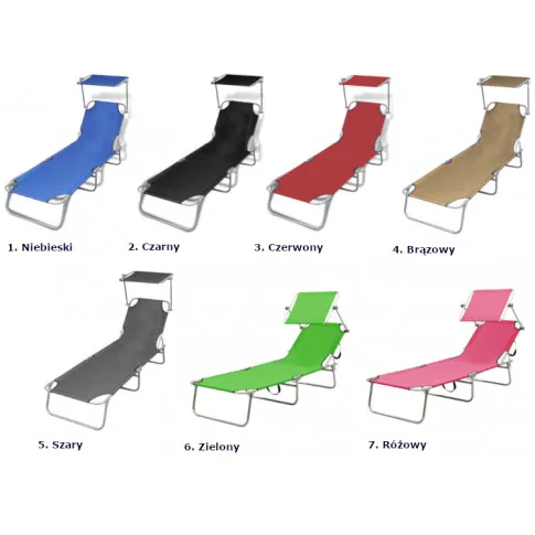 Kolorystyka leżaków Lorenzo