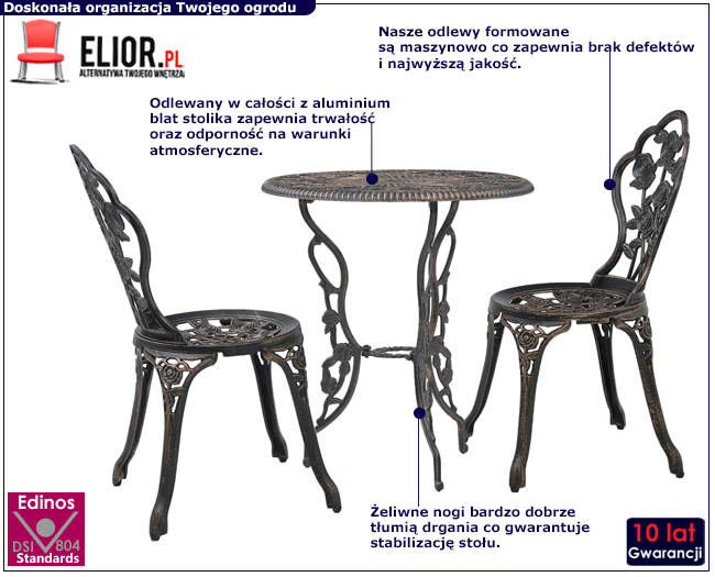 zestaw bistro Okross