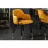 Żółte krzesło do jadalni i salonu Viviro
