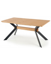 Prostokątny stół rozkładany w stylu loftowym - Fargo w sklepie Edinos.pl