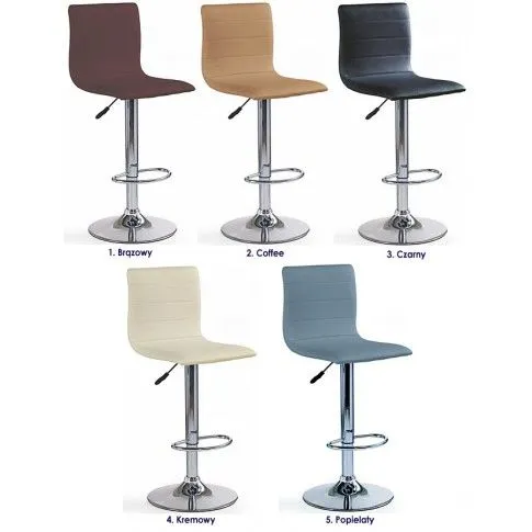 Zdjęcie beżowy hoker obrotowy Rino coffee | Edinos.pl