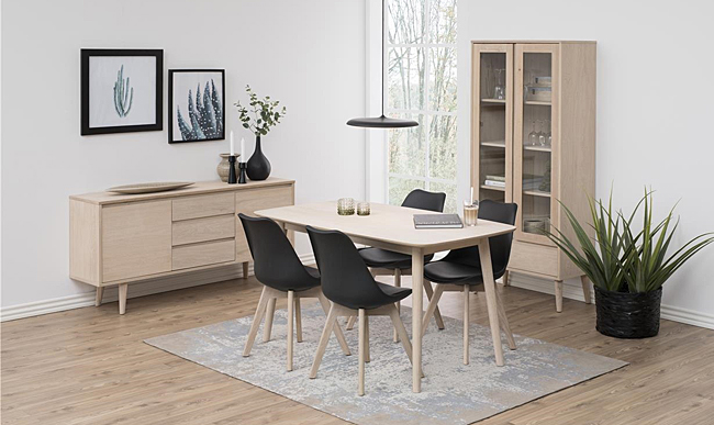 Drewniana komoda Sawa - skandynawska