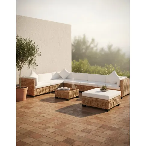 8 częściowy zestaw wypoczynkowy z poduszkami   Jaksen