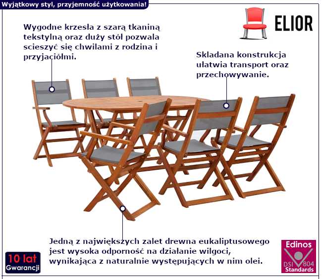 Zestaw wypoczynkowy Esential