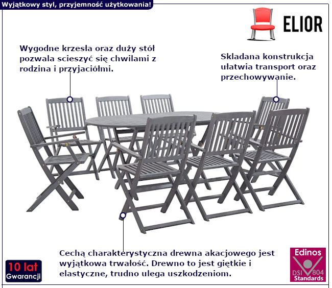 Zestaw wypoczynkowy Solvith