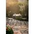 3 cz ceramiczny, terakotowy zestaw mebli bistro Ovez