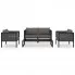 Komplet mebli ogrodowych Caldera 3X