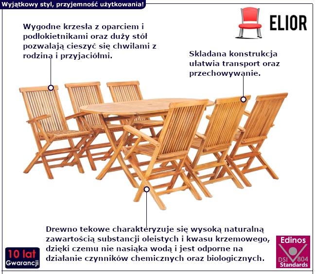 Zestaw wypoczynkowy Tabou
