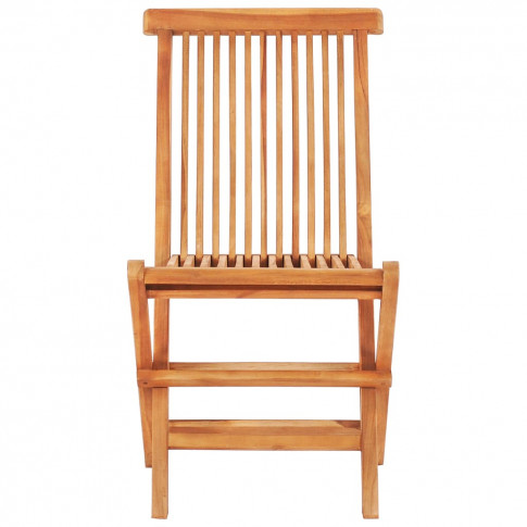 Przód krzesła z zestawu mebli ogrodowych Trivo 3X