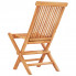 Tył krzesła z zestawu mebli ogrodowych Trivo 3X