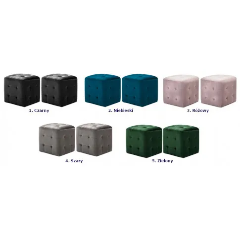 Zestaw puf Zauri 4X kolory