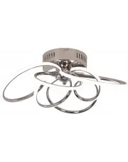 Chromowana lampa sufitowa LED - S023-Trimon w sklepie Edinos.pl