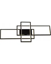 Nowoczesna geometryczna lampa sufitowa LED - S030-Nikis w sklepie Edinos.pl