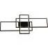 Czarna nowoczesna lampa sufitowa LED S030-Drisa