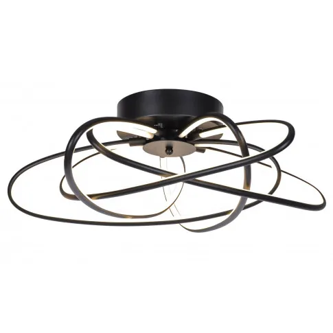 Nowoczesna czarna lampa sufitowa S034-Tresa