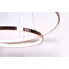 Złote ringi lampy S040-Noria