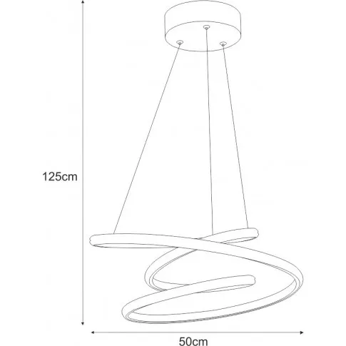 Wymiary lampy S042-Somia