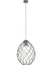 Chromowana lampa wisząca druciana - S044-Garcha w sklepie Edinos.pl