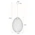 Wymiary lampy S045-Vitra