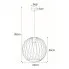 Wymiary lampy S047-Novia