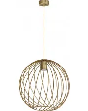 Okrągła lampa wisząca loft patyna - S047-Hatrix w sklepie Edinos.pl